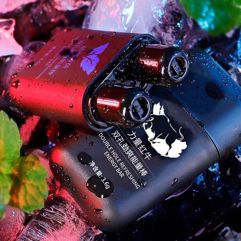 3Pcs Combinations Of Nasal Energy Stick Double Hole Energizing Energy Bar Aromatherapy Nasal Inhaler Energy Vapors Stick