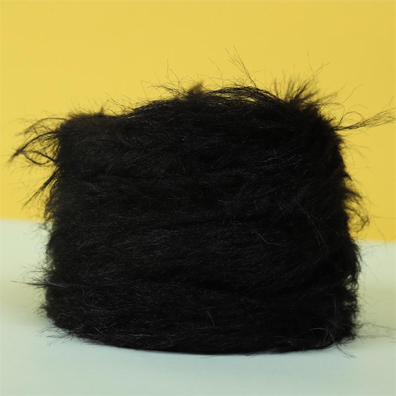 25mm Mink Fur Chenille Stems for Handmade DIY Twist Sticks and Puppy Doll Crafts