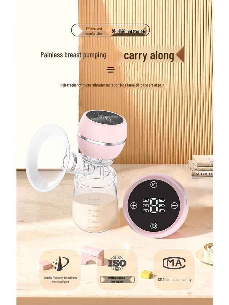 Smart Silent Electric Breast Pump with Variable Frequency and Integrated Massage