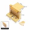Aluminum Material Door Latch Reinforcement Design Door Bolt Durable Door Chain  For Garden