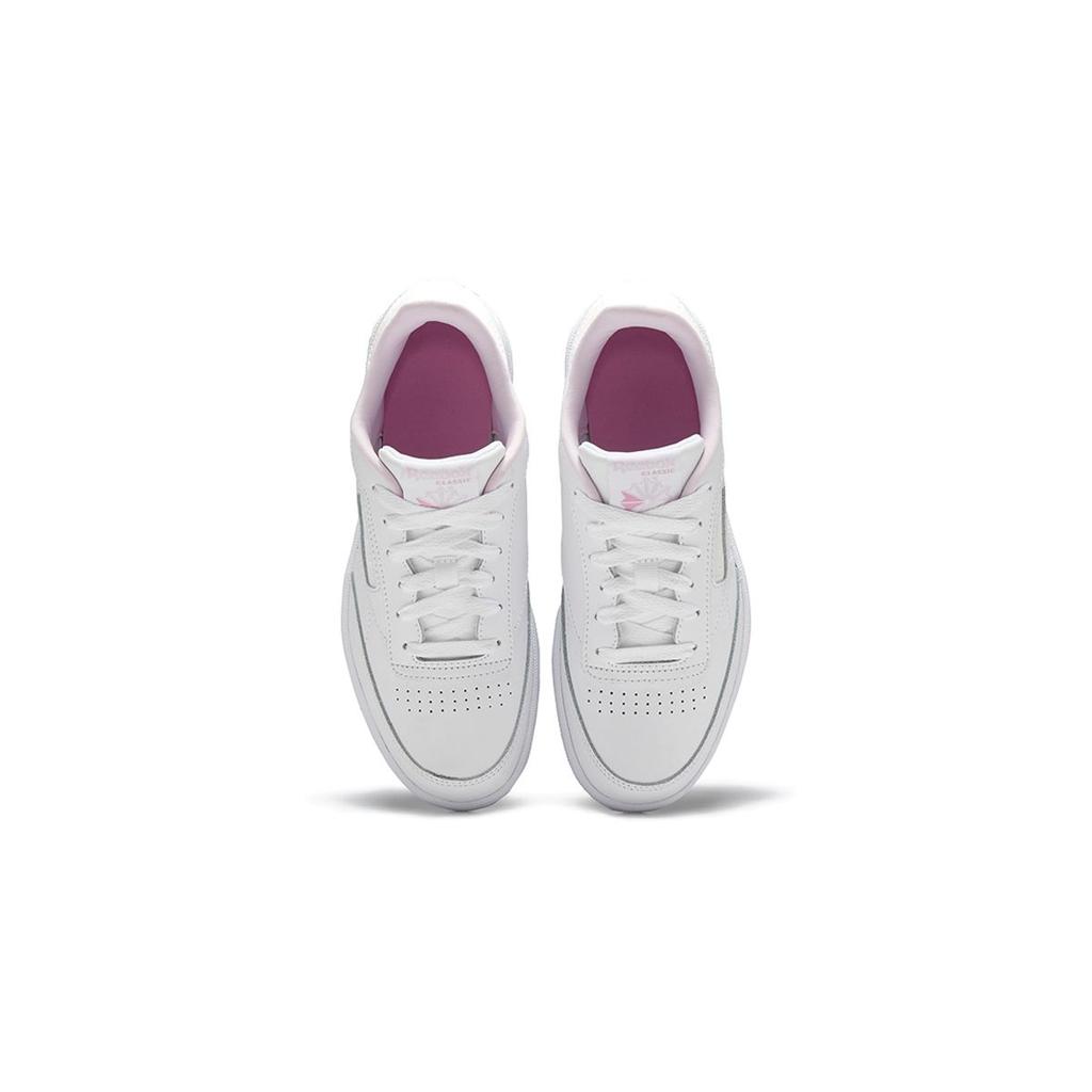 Reebok Club C Low Top Kids Skate Shoes White Kids Skate Shoes EF3216