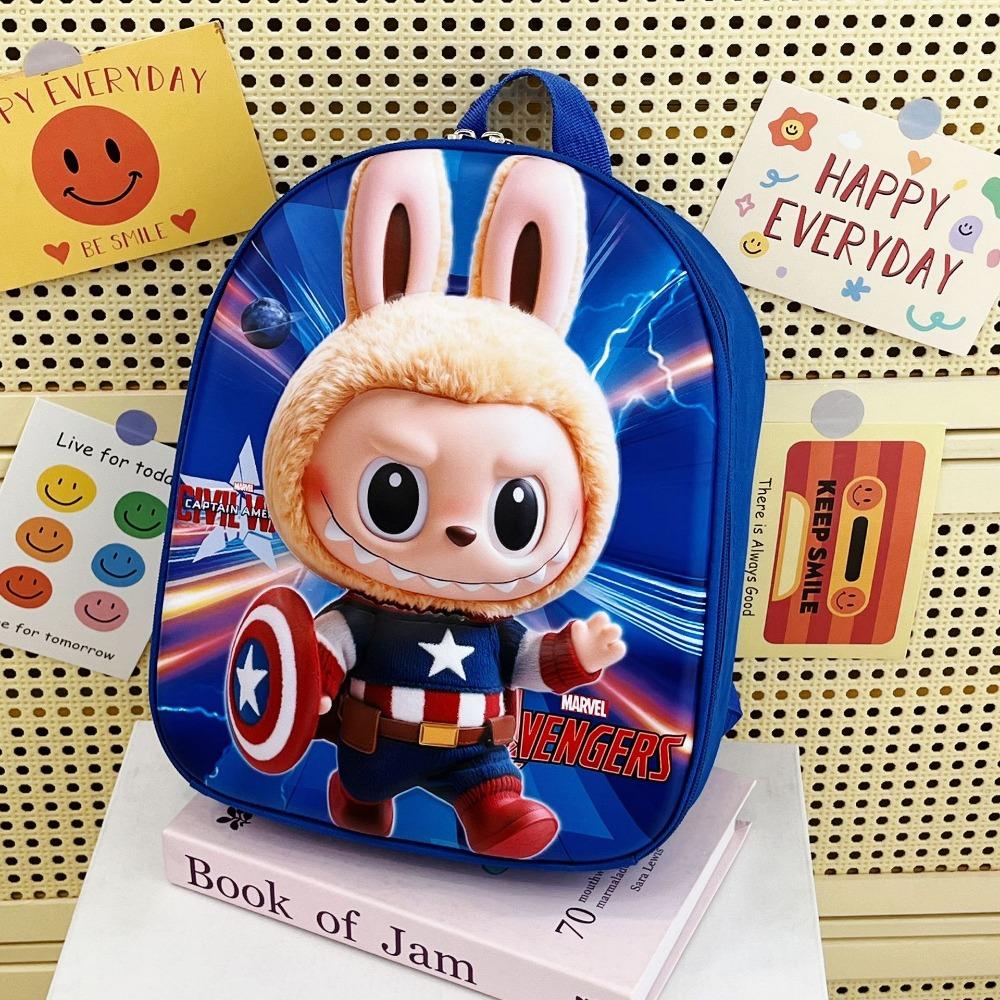 Cute Cartoon Boys and Girls Backpack Kindergarten Bag Outdoor Hard Shell Small Bag