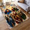 "Religious Divine Art with Angels and Saints Non-slip Rug Suitable for Living Room and Bedroom Sofas"