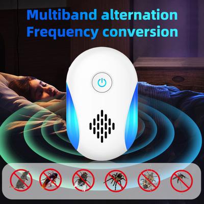 Ultrazvukový odpuzovač škůdců 360stupňová ochrana Úspora energie Tichý režim Vnitřní odpuzovač myší a škůdců Zařízení pro kontrolu hmyzu