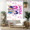 Huntrix5 Wall Decor Tapestry Art For Pet Memorial Birthdaywedding Party Backdrop Family Gift