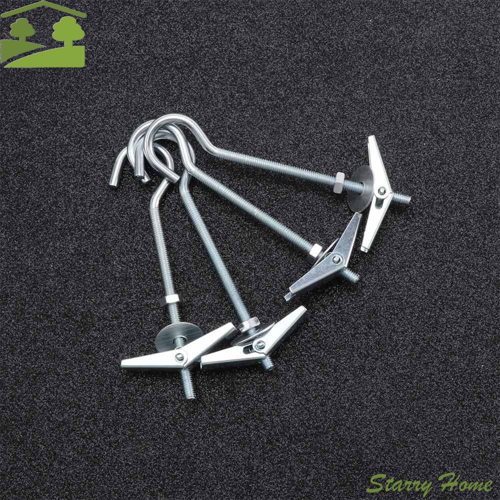 Heavy Duty With Springs Toggle Wings Cavity Plasterboard Bolts Hanger Wall Hooks Ceiling Hook Wall Fixing Wing