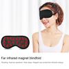 Magnet Blindfold Home Travel Sleep Mirco Velvet Soft Flexible Tightness Adjustable Eye Shade