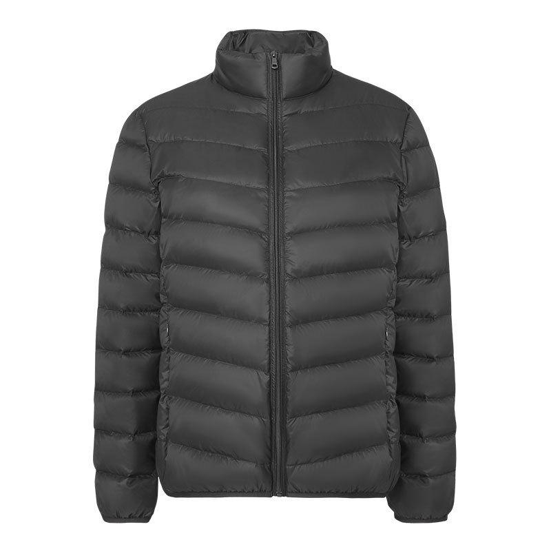 2024 Women's Slim Fit Lightweight Down Jacket - Autumn/Winter, Short, 90% White Duck Down, Stand Collar, Korean Style, Plus Size Available.