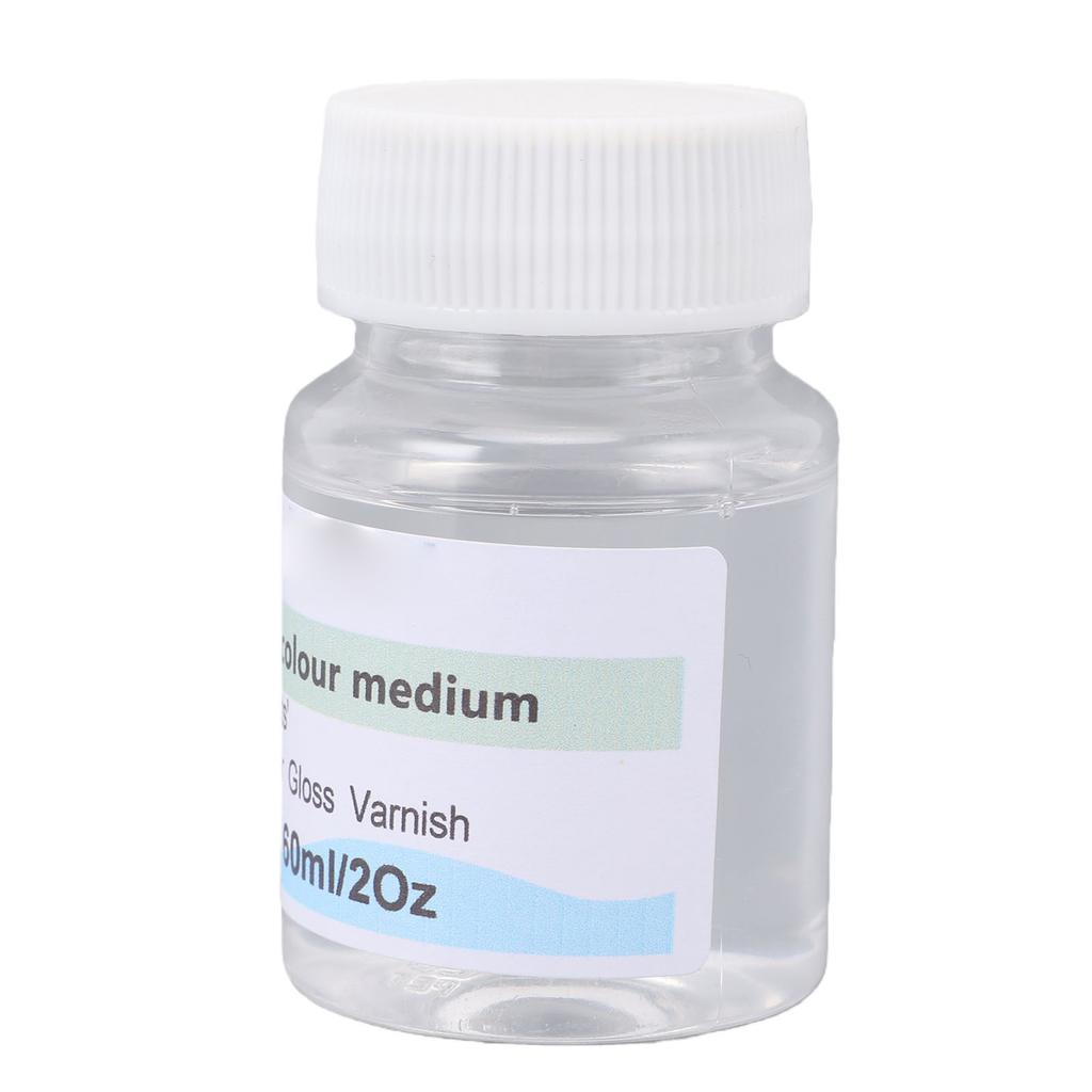 60ML High Gloss Varnish Clear Protective Varnish Prevent Oil Painting From Dust and Scratches