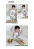 Girls' Summer Cotton Pajama Set - Breathable Cartoon Shorts and Round Neck Top