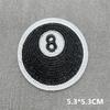 Cartoon Patch Diy Embroidery Patches For Clothing Stripes Badge Letterdice Patches For Jacket Iron On Patch On Clothes