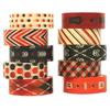 10 Rolls Halloween Washi Tape Set,Holiday Washi Masking Tape Set with Skull Ghost Decorative Masking Tapes for Journal,DIY