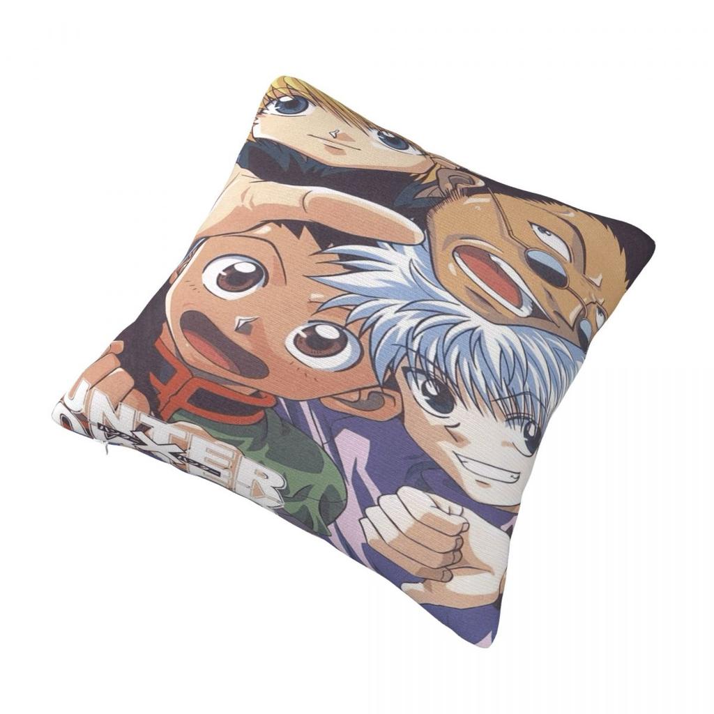 Sofa Decoration HXH Gon And Killua Hunter Pillowcase Accessories Pillow Cover Zippered Multi Size