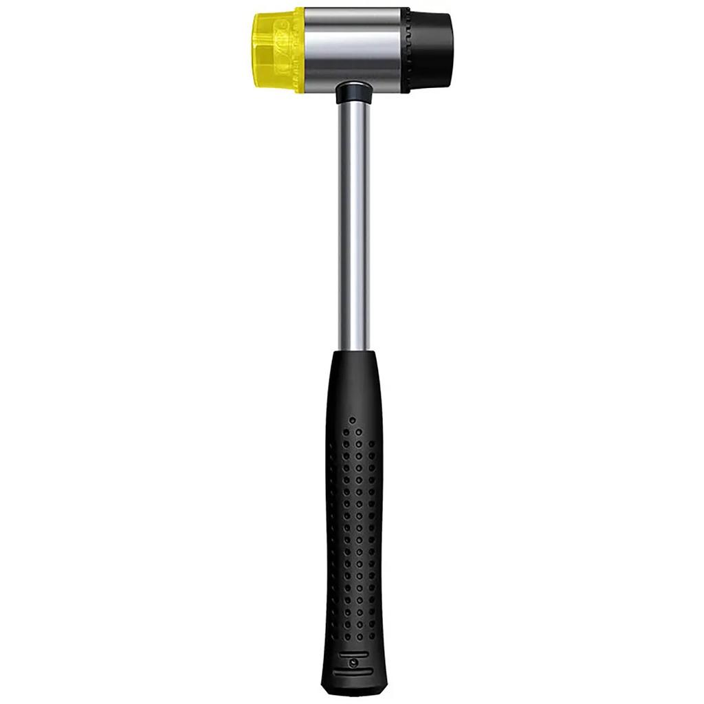 Double Face Soft Tap Rubber Hammer 20/30/35mm Multifunctional Glazing Window Beads Hammers Nylon Head Rubber Mallet