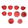 10pcs Watch Capping Machine Dies Professional Repair Tools Rust Proof Metal Back Cover Press Tool Dies for Watchmaker