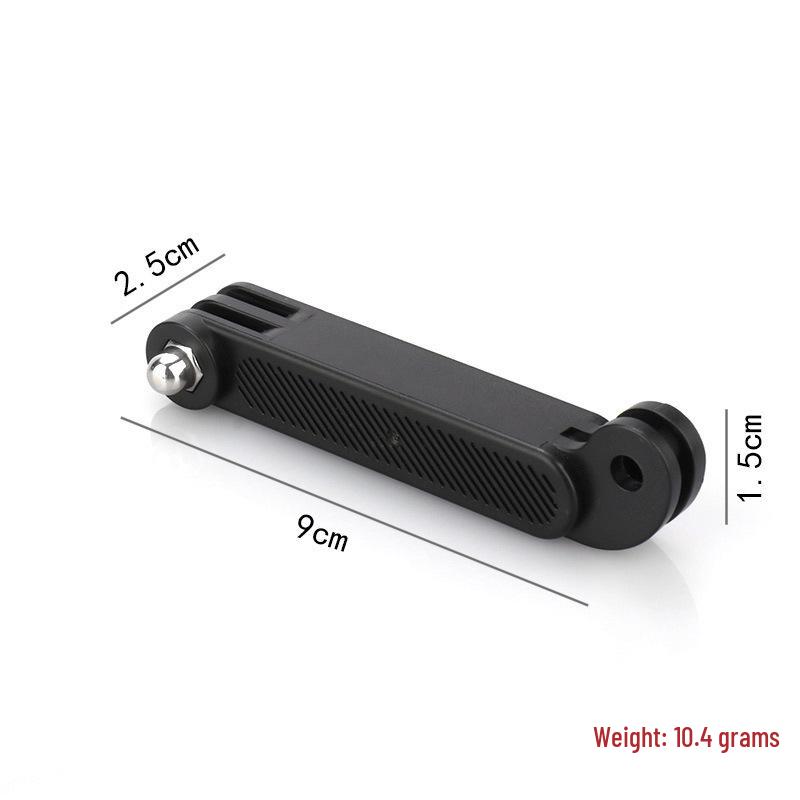 

MagSafe Magnetic Phone Mount with GoPro Interface, Chest and Neck Straps, and Folding Extension Bracket, Enhanced with N52 Strong Magnet.