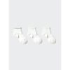 Uniqlo Meias Curtas Japonesas 3 Pares Linha de Fio