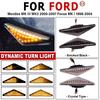 Dynamic Turn Signal LED Side Marker Mirror Light Flashing Indicator 2Pcs For Ford MONDEO 2000-2007 MK3 FOCUS MK1 1998-2004