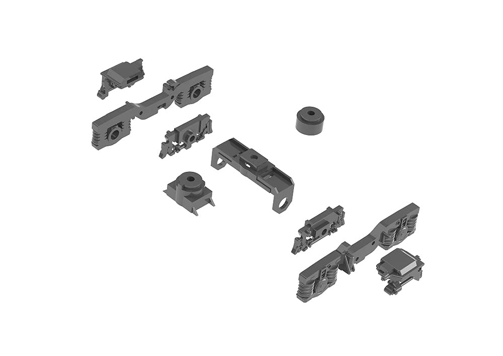 PLUM Scale 201 Series Running Kit A for Saha Unpainted Assembly Plastic PP113 1/80 201, Kit,