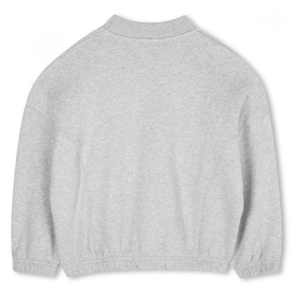 Kenzo Kids Koi Print Fleece Sweatshirt Z256agw312