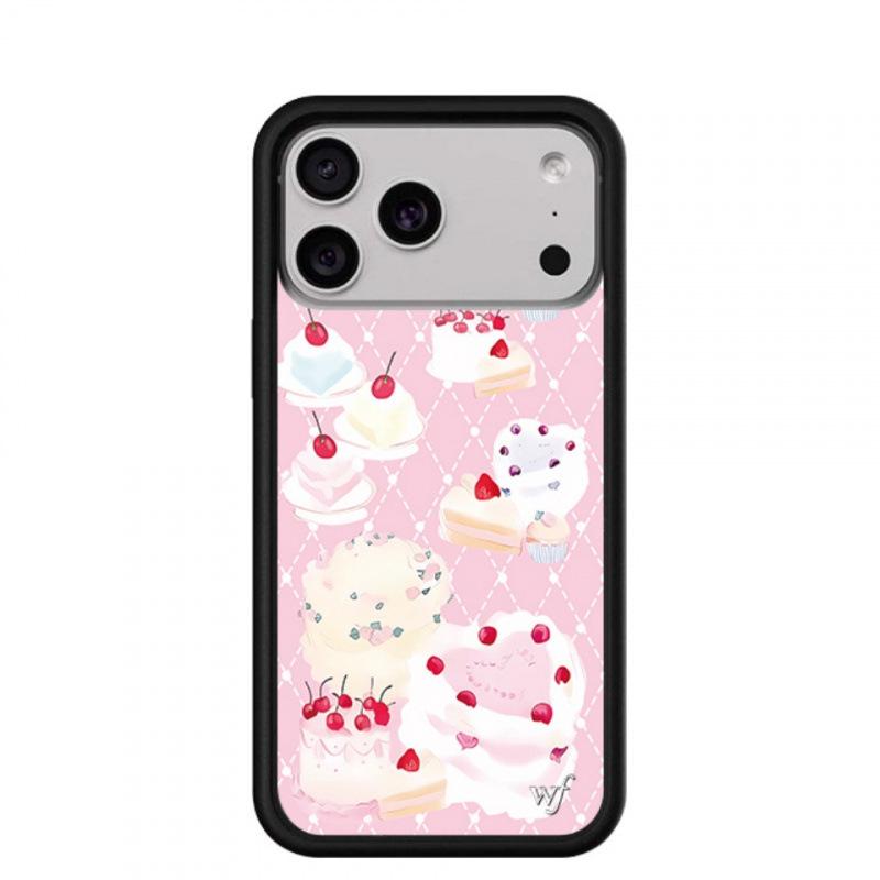 

WildFlow Cherry Girl Phone Case for iPhone 17/16 Pro Max/15 Plus 15 Pro Max