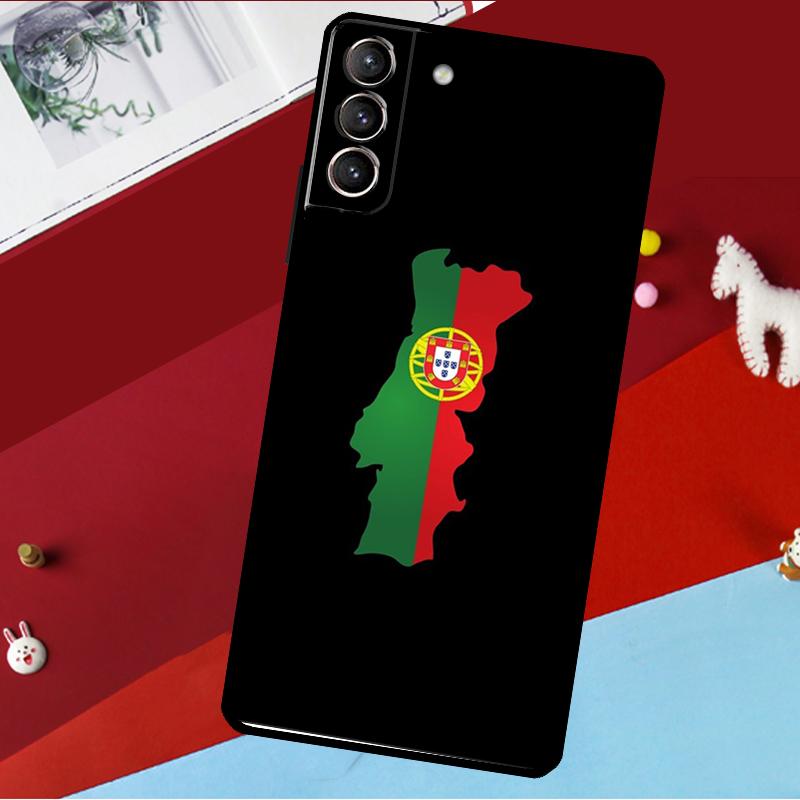 Portugal Flag Case For Samsung Galaxy S22 S23 Ultra S21 FE S8 S9 S10 Plus Note 10 20 Ultra S20 FE Coque