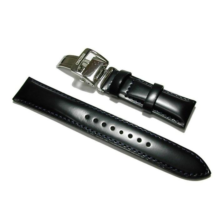 SEIKO Watch Band 20mm SARB065 Black Mechanical Genuine Belt Men s