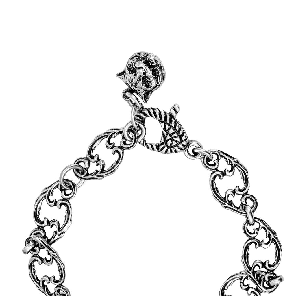 Gucci Silver Logo Bracelet Unisex 530532-J1D50-8162