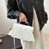Yogodlns Gothic Women Shoulder Bag Bat Wing Ladies Top-handle Bags Creative Chic PU Leather Handbag Halloween Novelty Crossbody Bag Purse