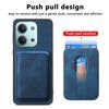 Magnetic Case For Xiaomi Redmi 15C 5G (EU) (173mm)/15C 4G (EU) (173mm) Retro Leather + TPU Phone Cover with Detachable Card Slot