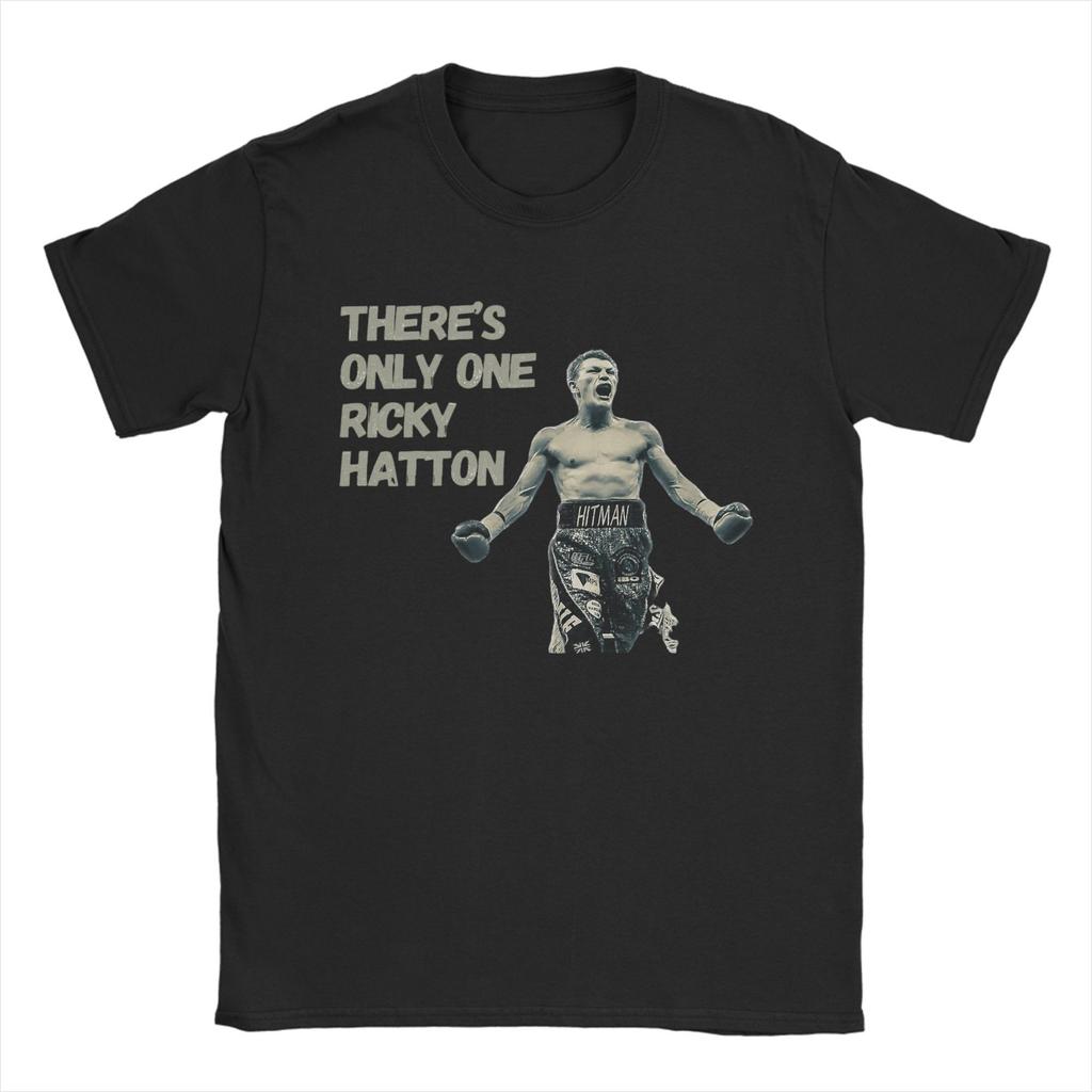 Graphic Printed Ricky Hatton T Shirt For Unisex 100% Cotton T-shirts Short Sleeve Clothing