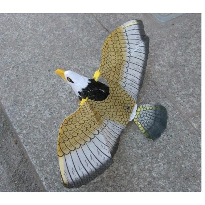 Silent Electric Hovering Eagle Toy, Suspended Wire Simulation Eagle Flying Bird, Children'S Outdoor Parent-Child Play Toy