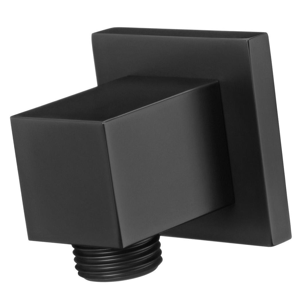 

Shower Outlet Elbow Holder For Hose Brass Head Bracket Wall Connector Square Use