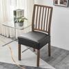 Oil-resistant Waterproof Seat Protectors Square Shape Elastic Chair Slipcover  Kitchen Use