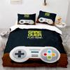 Boy's Gamepad Duvet Cover Set Single Double Size For Boys Girls Game Lover Bedding Set Polyester Comforter Cover With Pillowcase