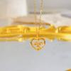 Spirit Snake Necklace Female Simple Love Niche Design Heart-shaped Neck Chain High-end Collarbone Chain Zodiac Jewelry