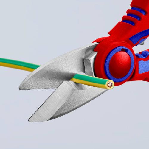 KNIPEX Cable Scissors, 160mm Length, 9505-10, Ideal for Cutting Cables