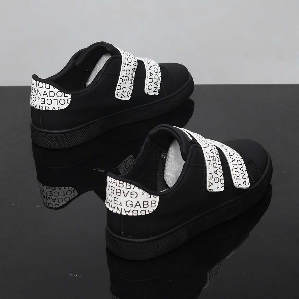 Scarpe casual primaverili con suola piatta a bassa caviglia nere scarpe da allenamento tedesche alla moda k