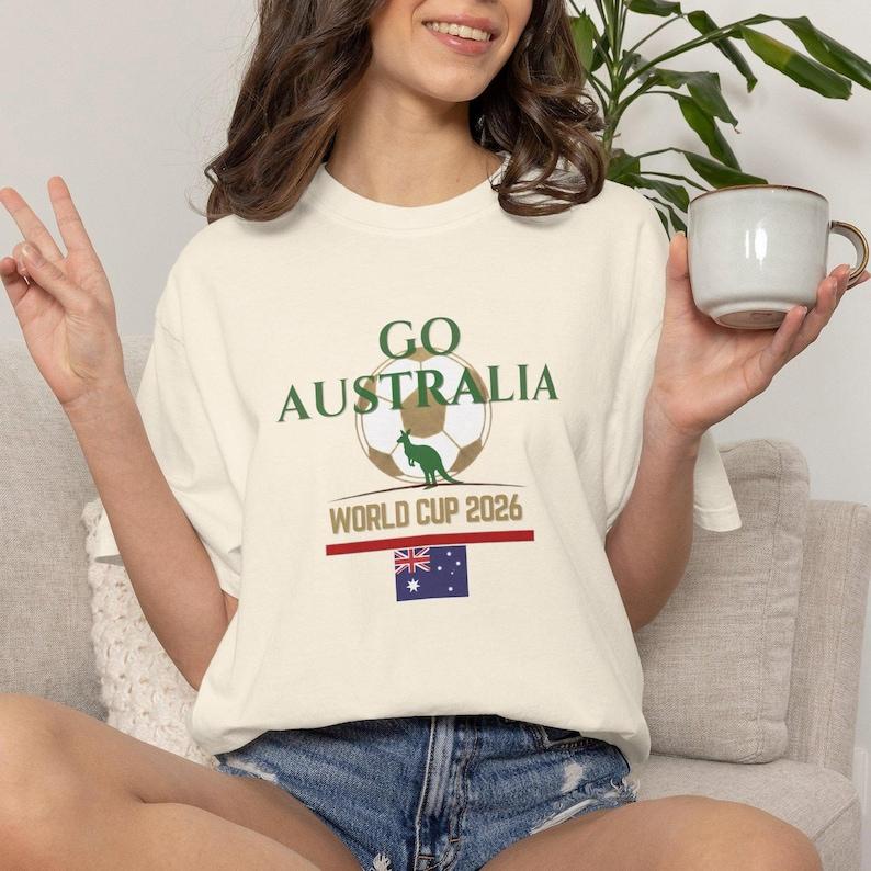 Go Australia World Cup 2026 T-shirt | Soccer Fan Tee XL