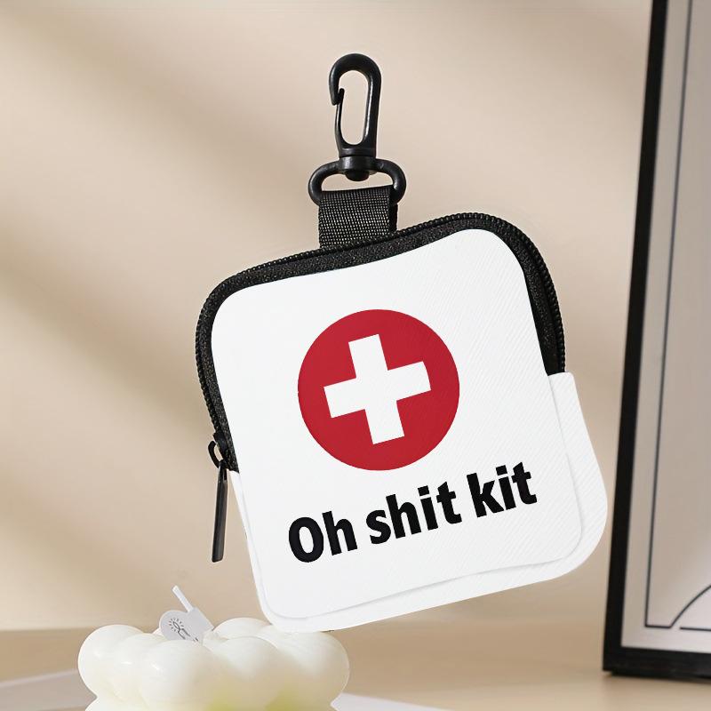 

Large Capacity Coin Wallets with Cross Patterns, Digital Printed Coin Wallets, and Storage Bags Are Ideal Choices for Gifts бежевий