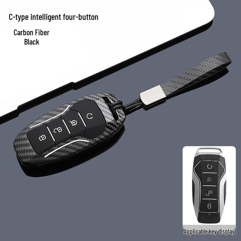 BYD Song Plus Key Case for 2021-2025 Models - Compatible with Song Pro, Song Ld/Max EV Car Accessories Shell