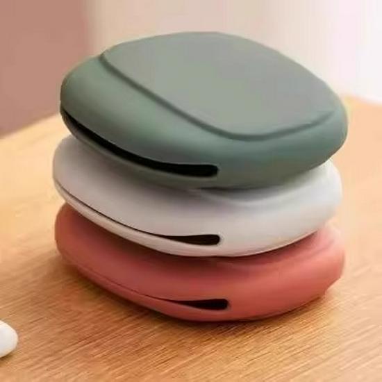 Compact Silicone Earphone and Charger Pouch