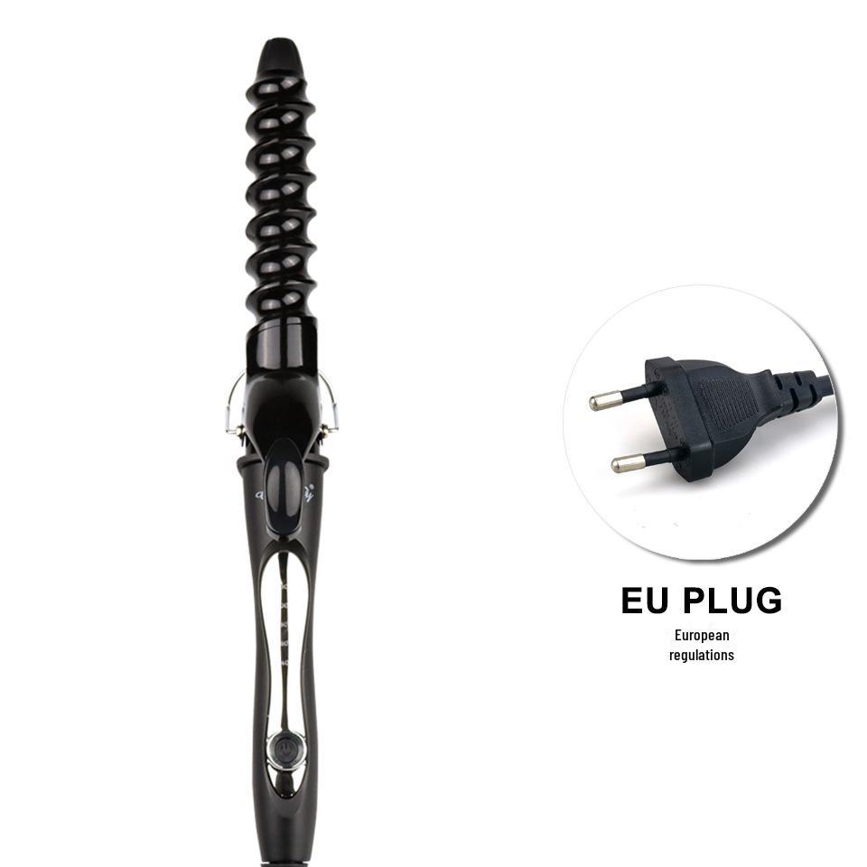 

6601-M 32 мм спиральная плойка: Бережное отношение к волосам благодаря технологии керамической глазури 32mm large roll (European standard)