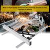 Table Saw Fence Set Black Silver Aluminum Alloy with Fine Adjustment Knob 800mm1000mm800mm Table