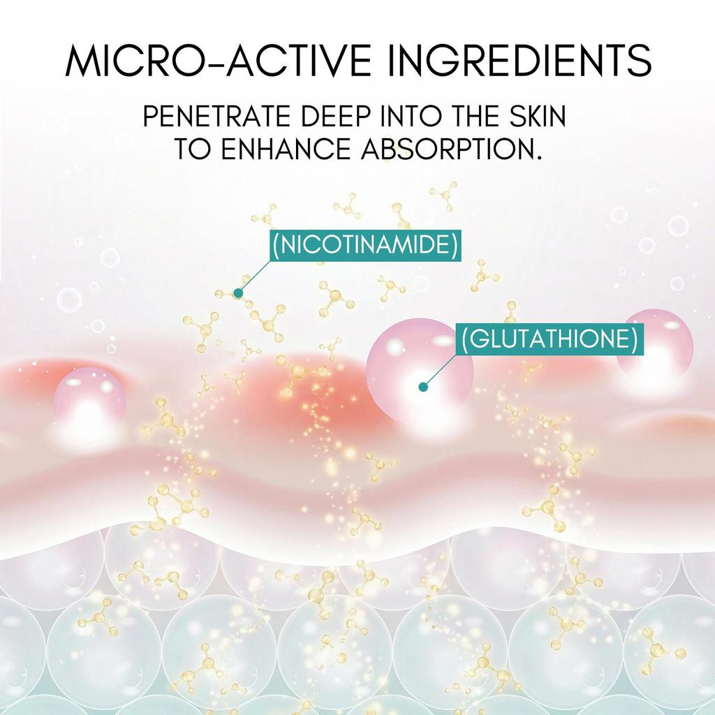 Ampoule Serum-Brighten Skin-Tighten Pores-Reduce The Look Of Dark Spots-Oil Control-Suitable For All Skin Types, 100ml