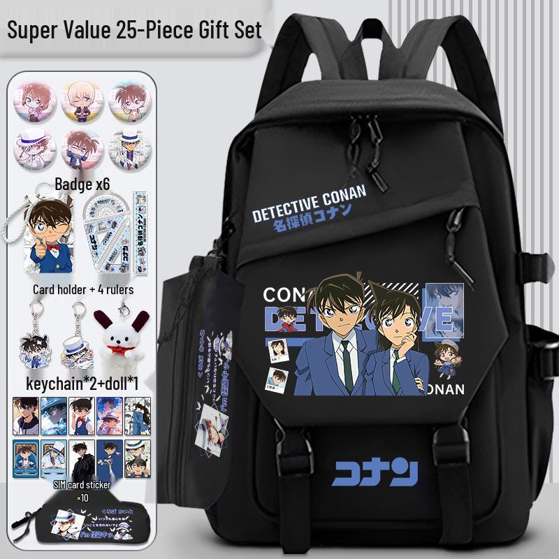 Detective Conan x Kaito Kid Large Capacity Backpack for Students