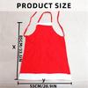Christmas Apron with 2 Pockets Cooking Aprons Kitchen Apron Waitress Apron Santa Apron for Restaurant