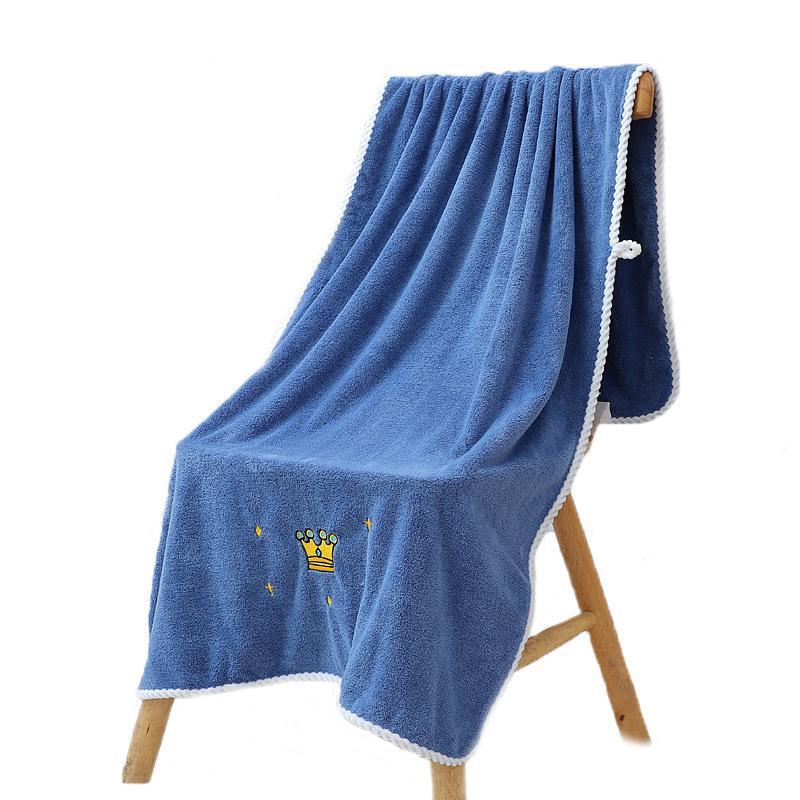 Thickened Terry Towel with Braided Edging