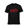 Red Logo of Arcade Fire TShirt Running Performance Short Sleeve Tee