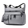 Men's Large Capacity Crossbody Bag Waterproof Shoulder Bag Business Travel Bag